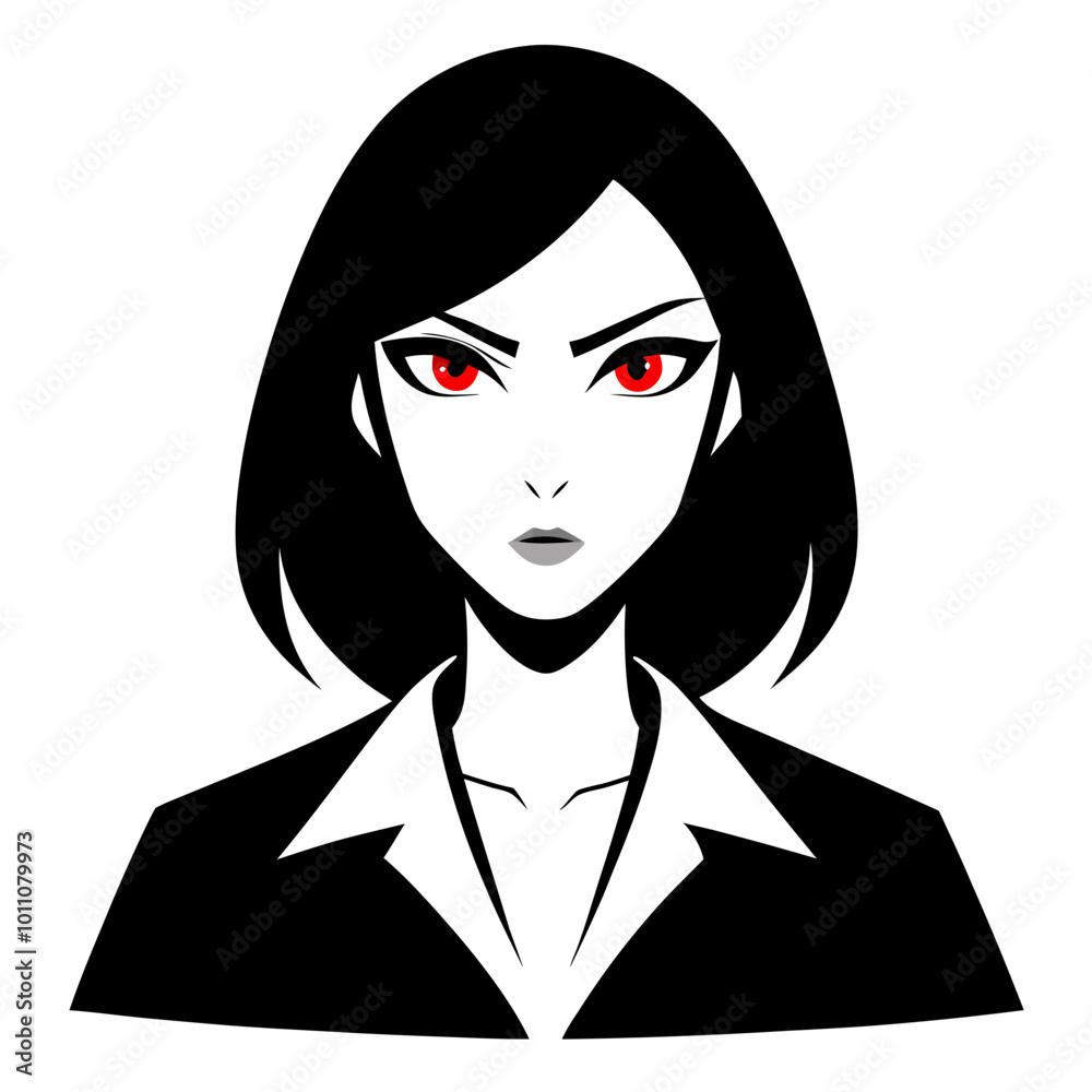 Dynamic Businesswoman Illustrated in Manga Style Vector Art for Creative Projects
Dynamic Businesswoman Illustrated in Manga Style Vector Art for Creative Projects