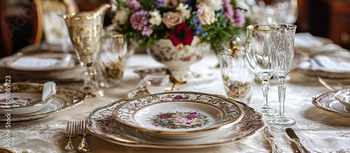 Elegant Table Setting photo