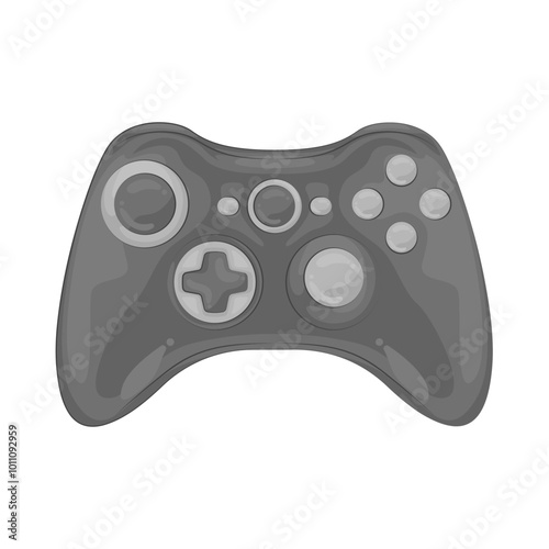 Illustration of game console 