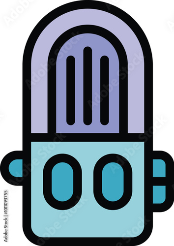 Professional condenser microphone for capturing sound in a recording studio