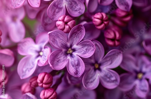 Beautiful lilac purple flower background