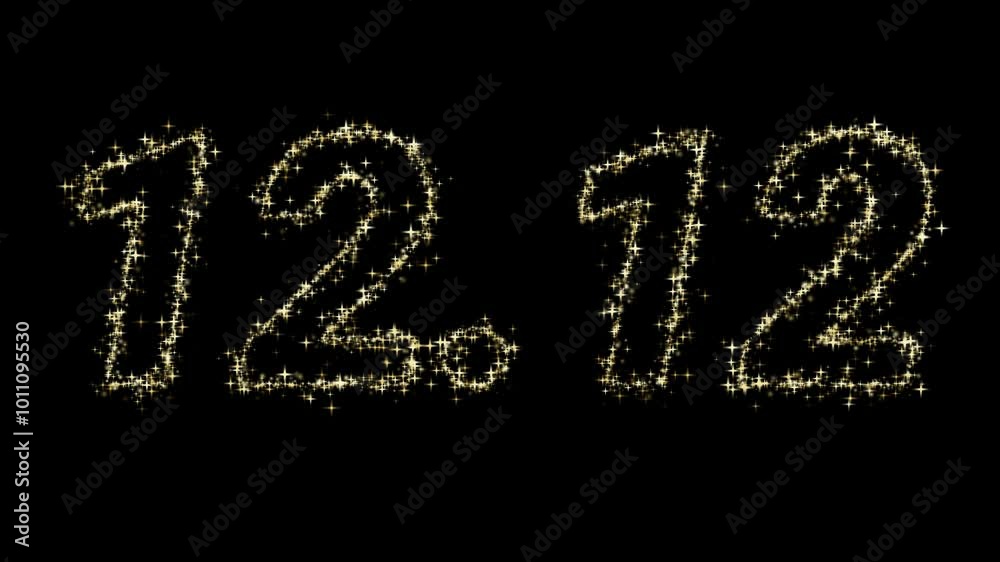 12.12 december date for promo or discount coupon with particle animation 4k 12.12 december date for promo or discount coupon with particle animation 4k