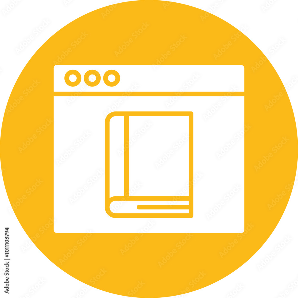 Ebook Vector Icon Design Ebook Vector Icon Design