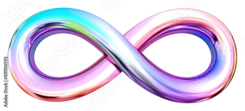 PNG Infinity sign iridescent shape white background accessories.