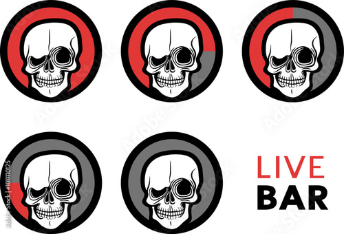 Original enemy live bar design