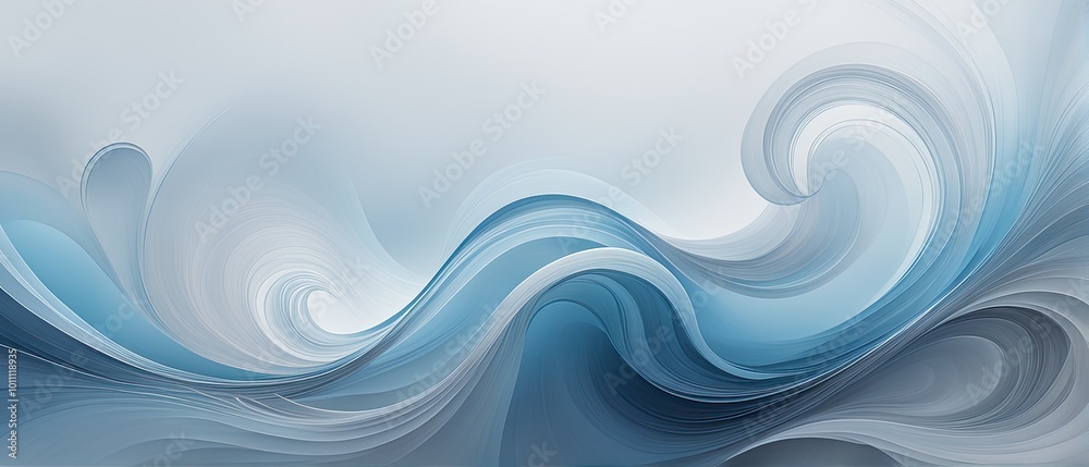 Abstract Blue Swirls Abstract Blue Swirls