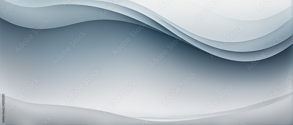 Obraz premium Abstract Grey Wave Background