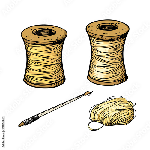 needle with thread