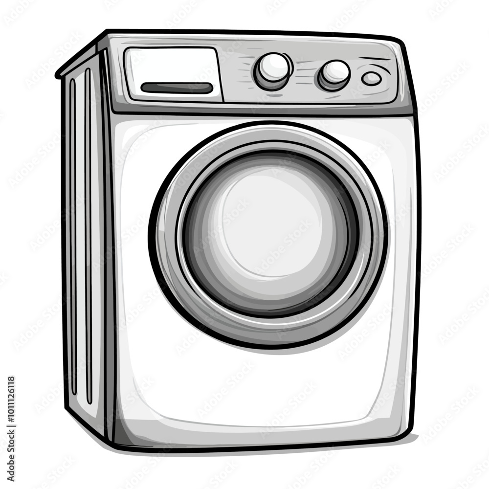 washing machine isolated on white washing machine isolated on white