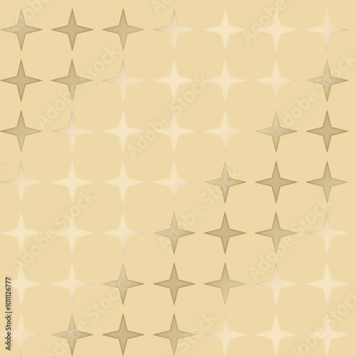 Wallpaper Mural Seamless background with the image of a tetrahedral star, geometric pattern.  Torontodigital.ca