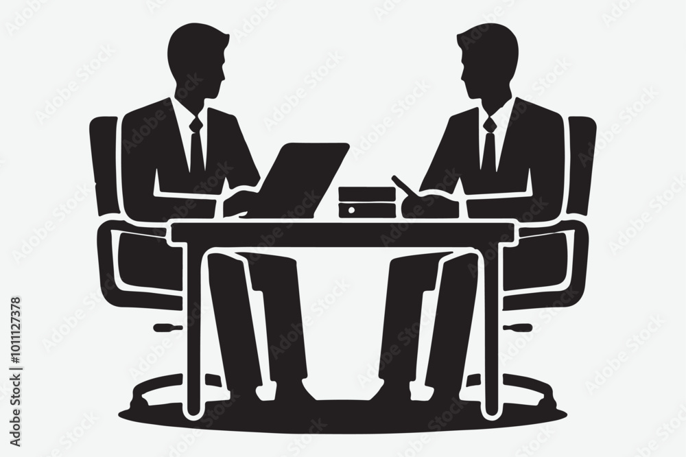 Community Manager elements silhouette vector Community Manager elements silhouette vector