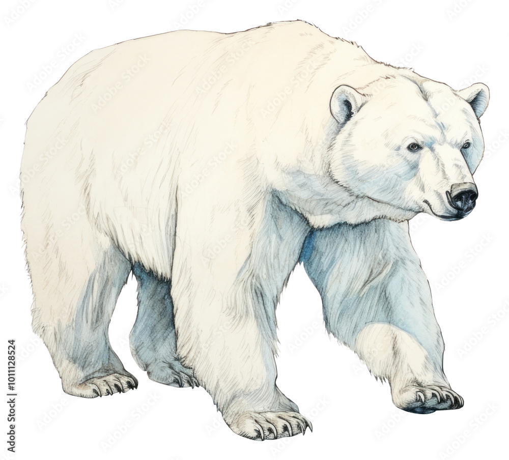 PNG Polar bear sketch art wildlife. PNG Polar bear sketch art wildlife.