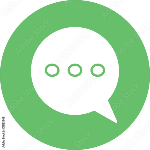 Chat Vector Icon photo