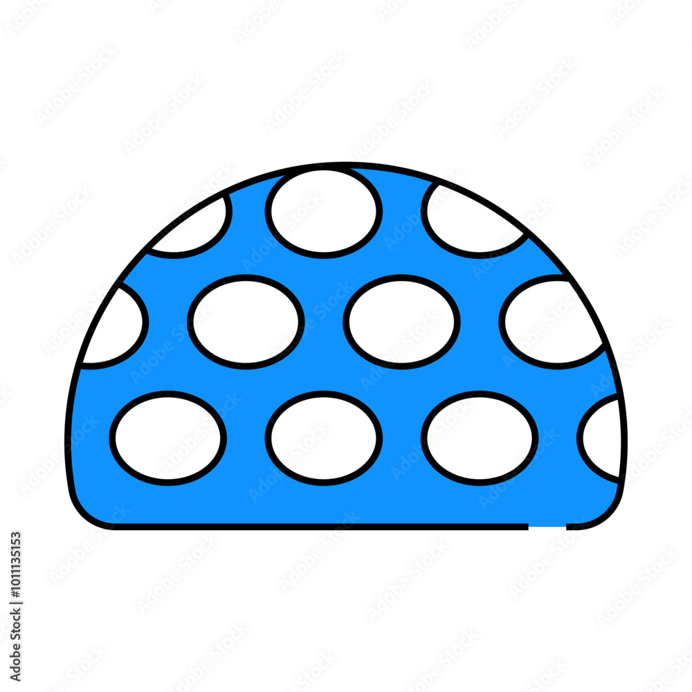 marine reef line icon vector. marine reef sign. isolated symbol illustration marine reef line icon vector. marine reef sign. isolated symbol illustration