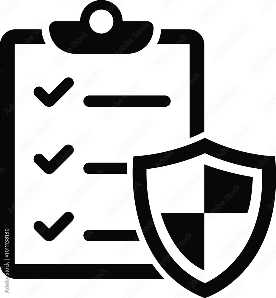 Insurance policy icon vector illustration Insurance policy icon vector illustration