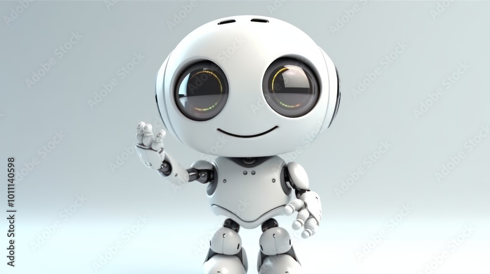 Friendly Robot Greeting Friendly Robot Greeting