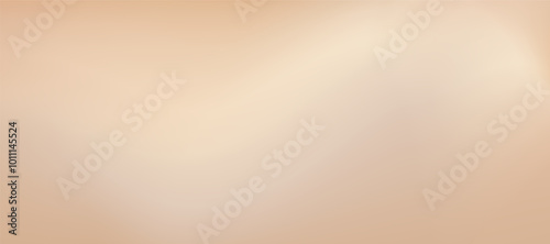 Abstract gradient background in light ivory color. Cream neutral backdrop