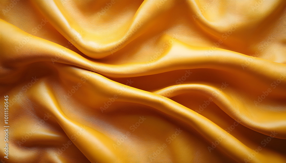 A high-resolution photograph showcasing a stunning yellow leather texture that highlights the intricate grain patterns and luxurious finish of the material. The vivid color and detailed surface create A high-resolution photograph showcasing a stunning yellow leather texture that highlights the intricate grain patterns and luxurious finish of the material. The vivid color and detailed surface create