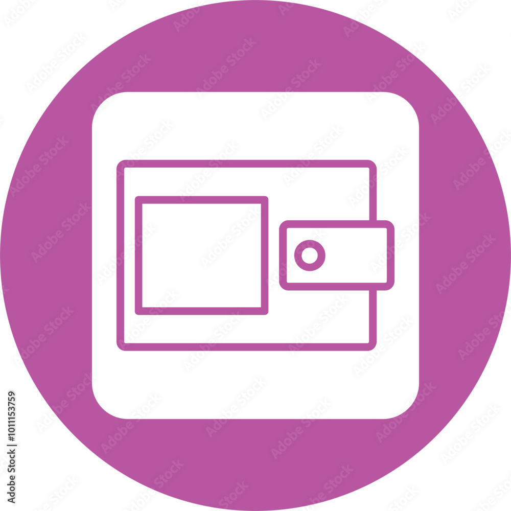 Wallet Vector Icon Wallet Vector Icon