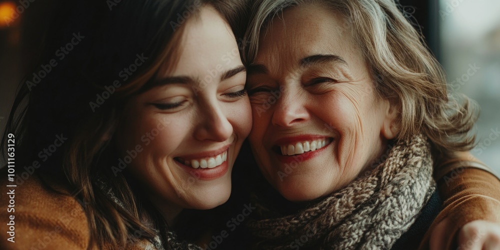 Fototapeta premium Women Hugging Each Other