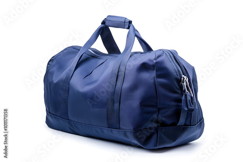 Gym bag mock up isolated on white background