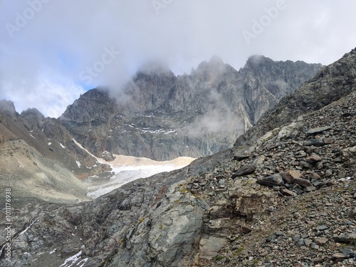 Foggy peaks
