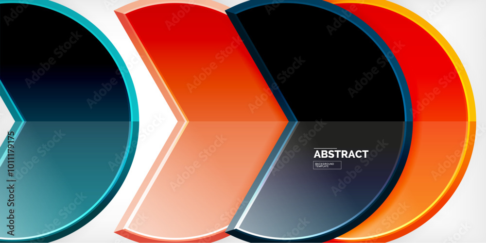 Trendy round shapes with triangular angle design element. Vector Illustration For Wallpaper, Banner, Background, Card, Book Illustration, landing page Trendy round shapes with triangular angle design element. Vector Illustration For Wallpaper, Banner, Background, Card, Book Illustration, landing page
