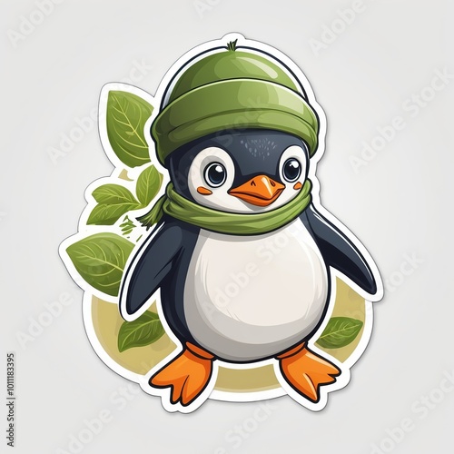 Waddling in Shades of Pesto