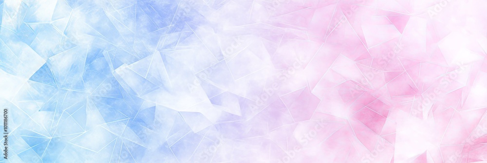 Fototapeta premium Abstract Pastel Background, Pink Blue White Colors, Watercolor Gradient, Diamond Shaped Pattern