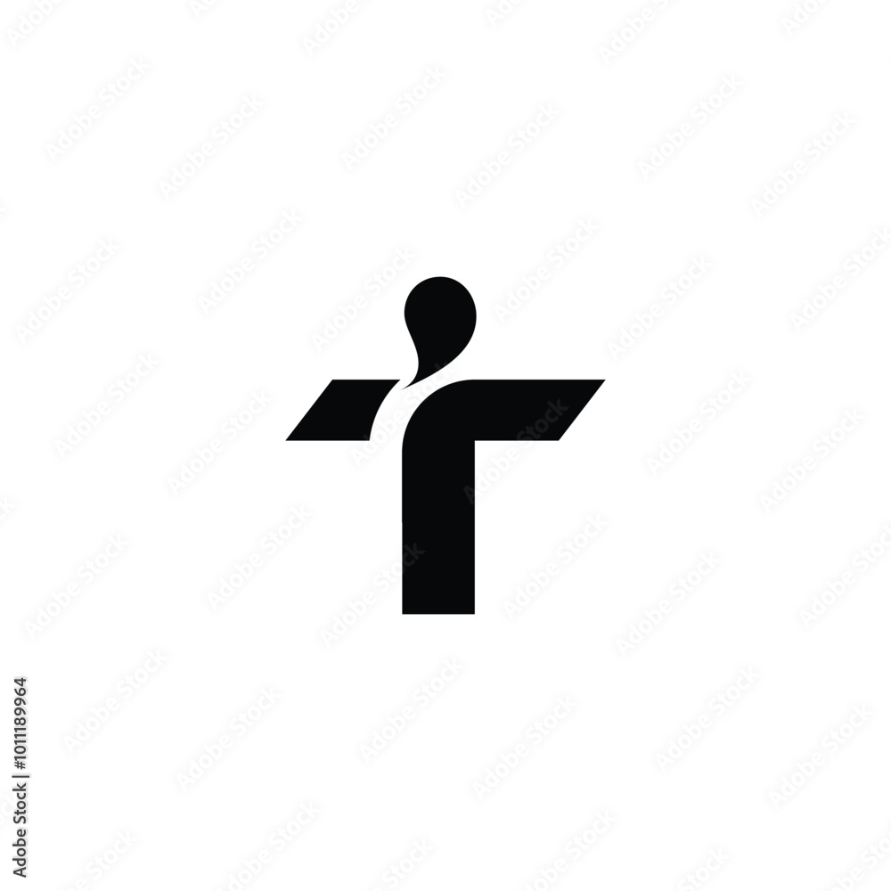 Letter iT Logo Design Letter iT Logo Design