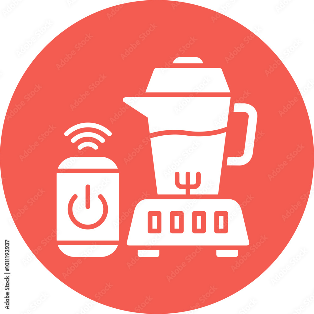Obraz premium Blender Vector Icon Design