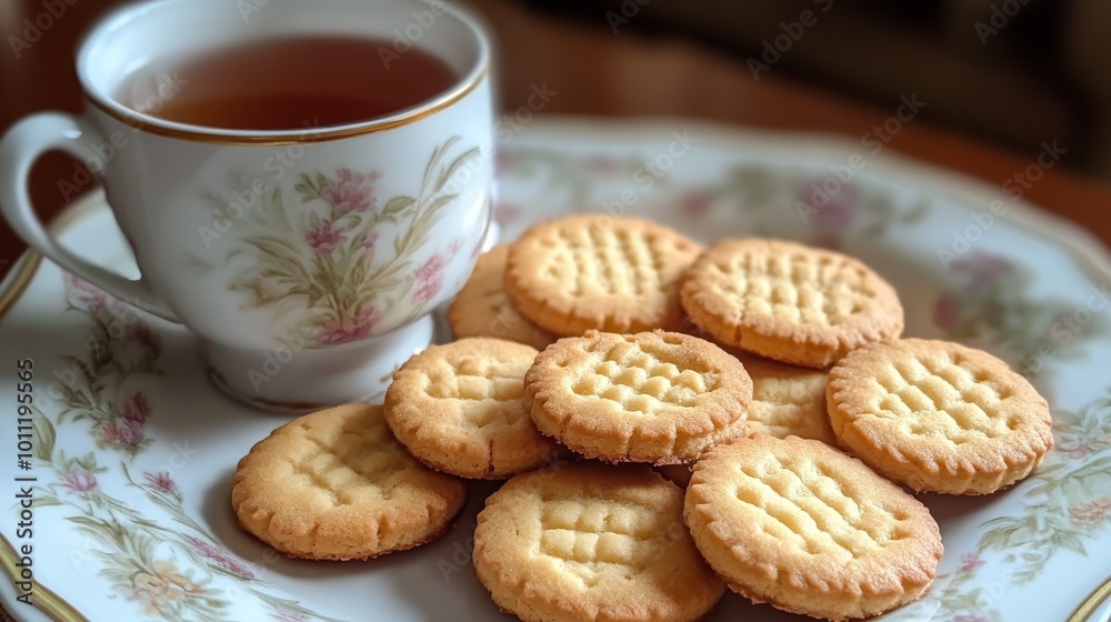 These cookies are made from wheat and are delicious on their own or with a cup of tea. They're called Butter Cookies. These cookies are made from wheat and are delicious on their own or with a cup of tea. They're called Butter Cookies.