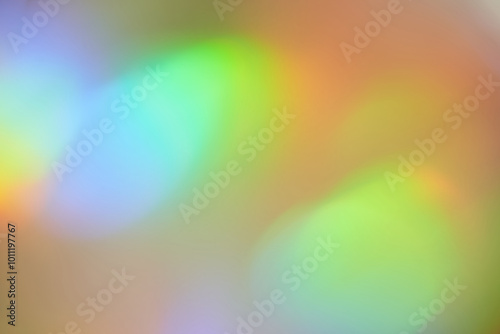 Colorful abstract background with soft blurred lights and vibrant gradient tones for modern design themes