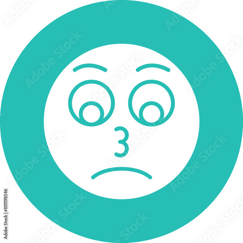Disappointment Vector Icon Design