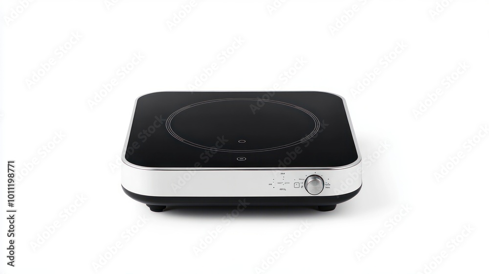 Modern Electric Stovetop Burner. Modern Electric Stovetop Burner.