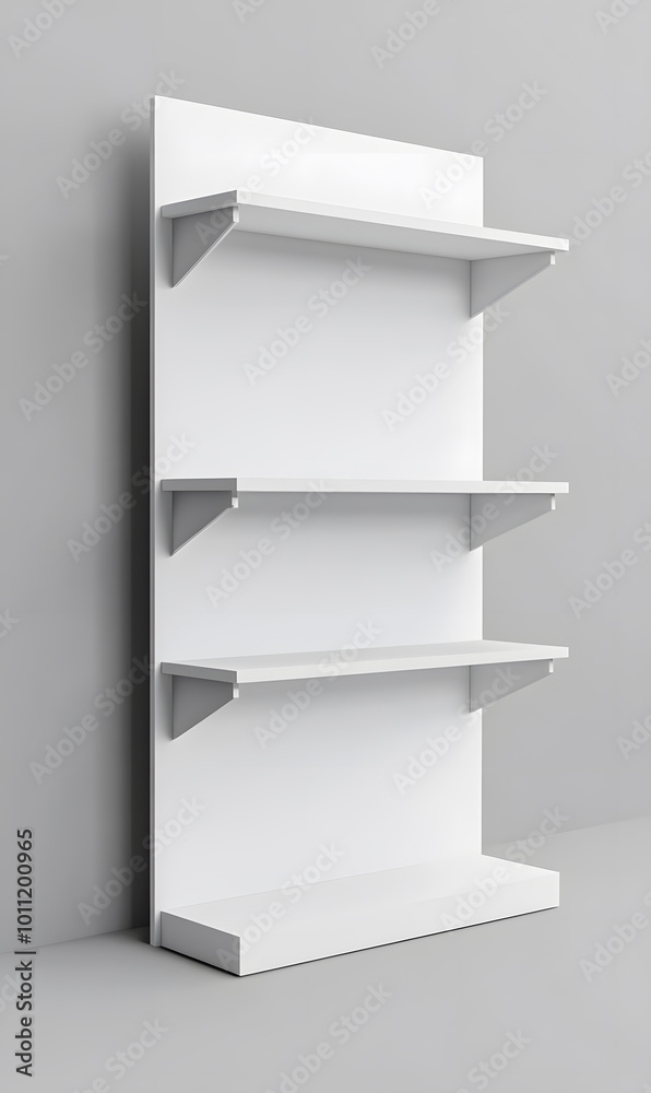 3d White Empty Product Display For Supermarket With Shelves mock up Isolated on white background. Retail shelf, ,display mockup. 3d White Empty Product Display For Supermarket With Shelves mock up Isolated on white background. Retail shelf, ,display mockup.