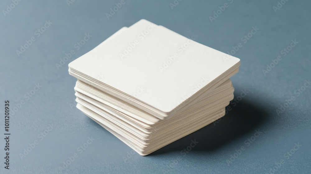 Stack of Blank Business Cards. Stack of Blank Business Cards.