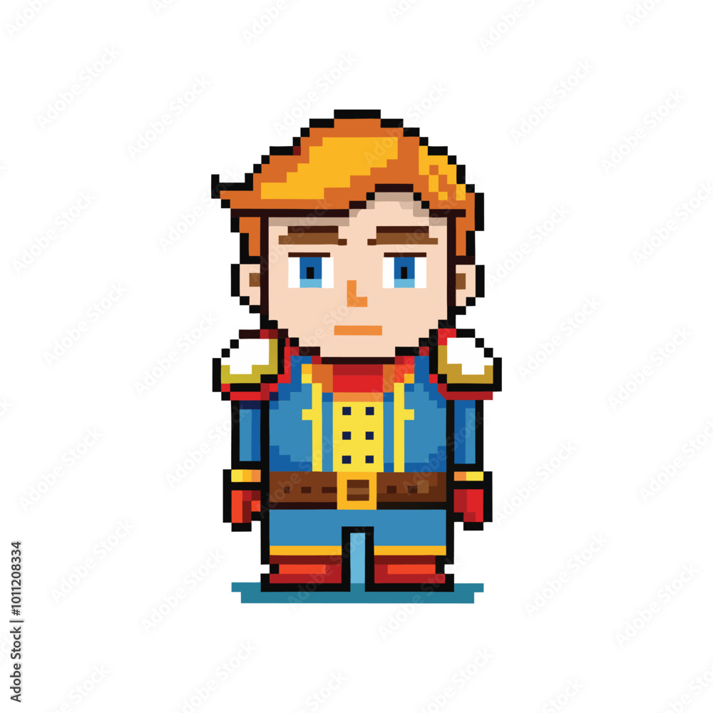 Fototapeta premium Iconic Character Designs for Modern Gaming and Retro Nostalgia