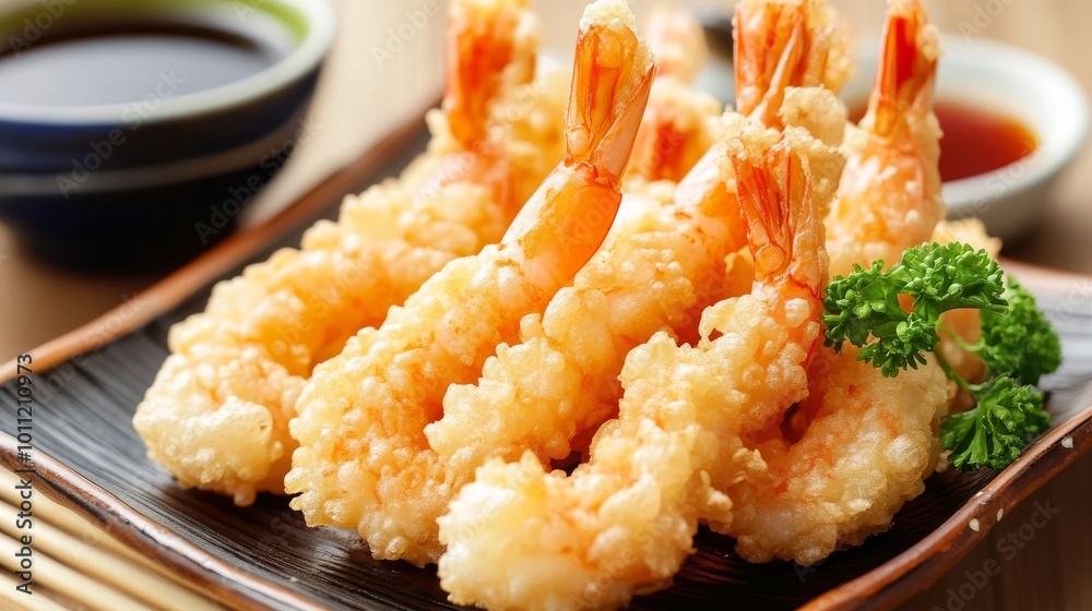Tempura shrimp, Japanese style Tempura shrimp, Japanese style