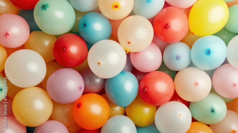 Colorful Balloons Background. Colorful Balloons Background.