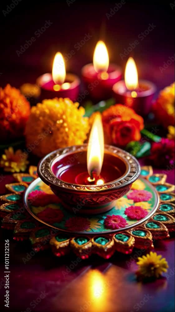 Diwali wallpaper festival of light , background animation video for diwali festival	