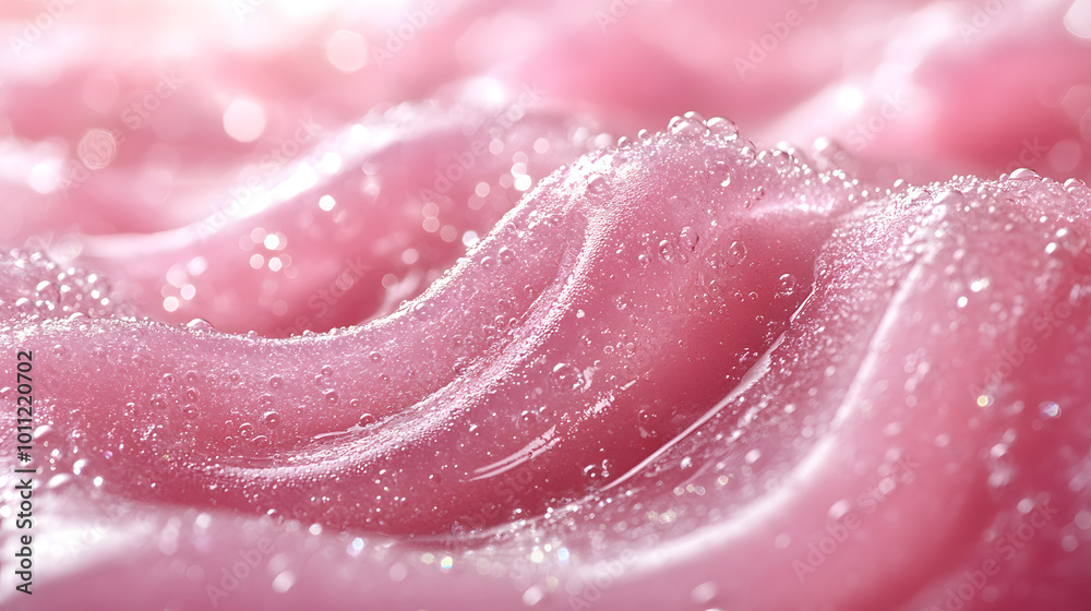 Pink fur background fluffy texture with soft light and shadows. The vibrant pink fur creates a luxurious and plush backdrop, with delicate lighting casting soft shadows across the surface, emphasizing Pink fur background fluffy texture with soft light and shadows. The vibrant pink fur creates a luxurious and plush backdrop, with delicate lighting casting soft shadows across the surface, emphasizing