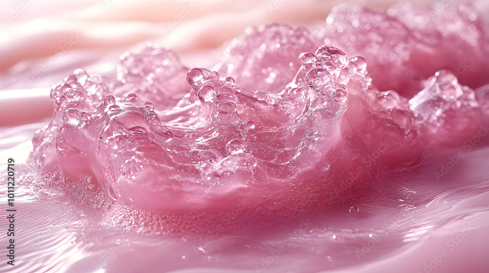 Pink fur background fluffy texture with soft light and shadows. The vibrant pink fur creates a luxurious and plush backdrop, with delicate lighting casting soft shadows across the surface, emphasizing Pink fur background fluffy texture with soft light and shadows. The vibrant pink fur creates a luxurious and plush backdrop, with delicate lighting casting soft shadows across the surface, emphasizing