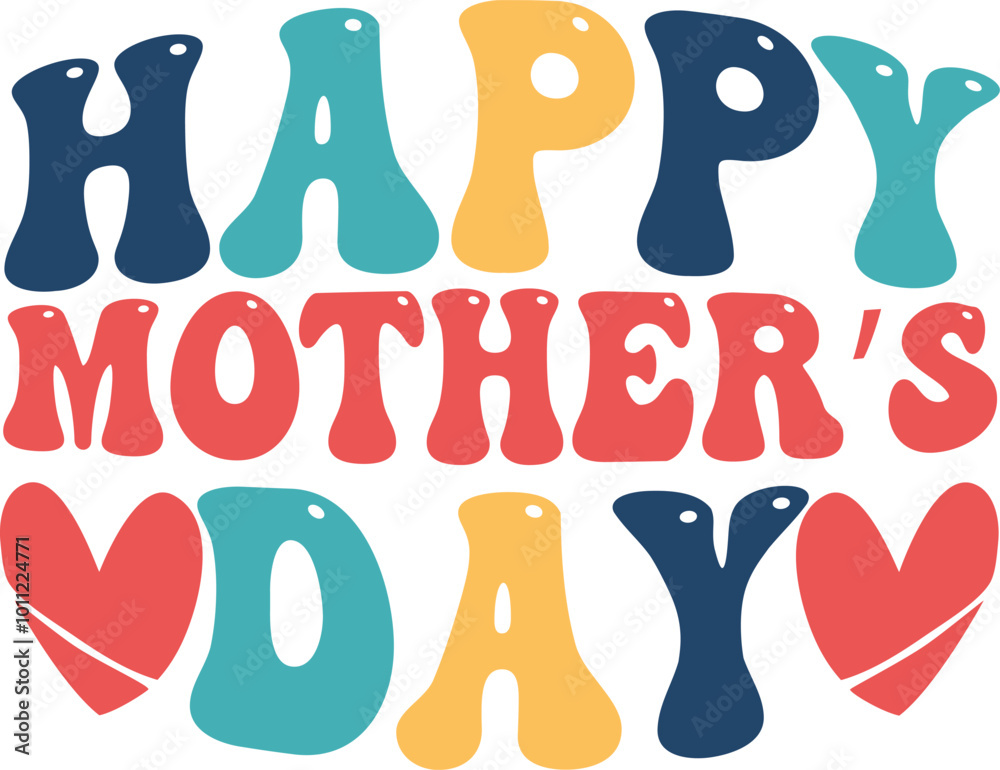 Happy Family Day Typography Retro SVG Vector Illustration Design Happy Family Day Typography Retro SVG Vector Illustration Design