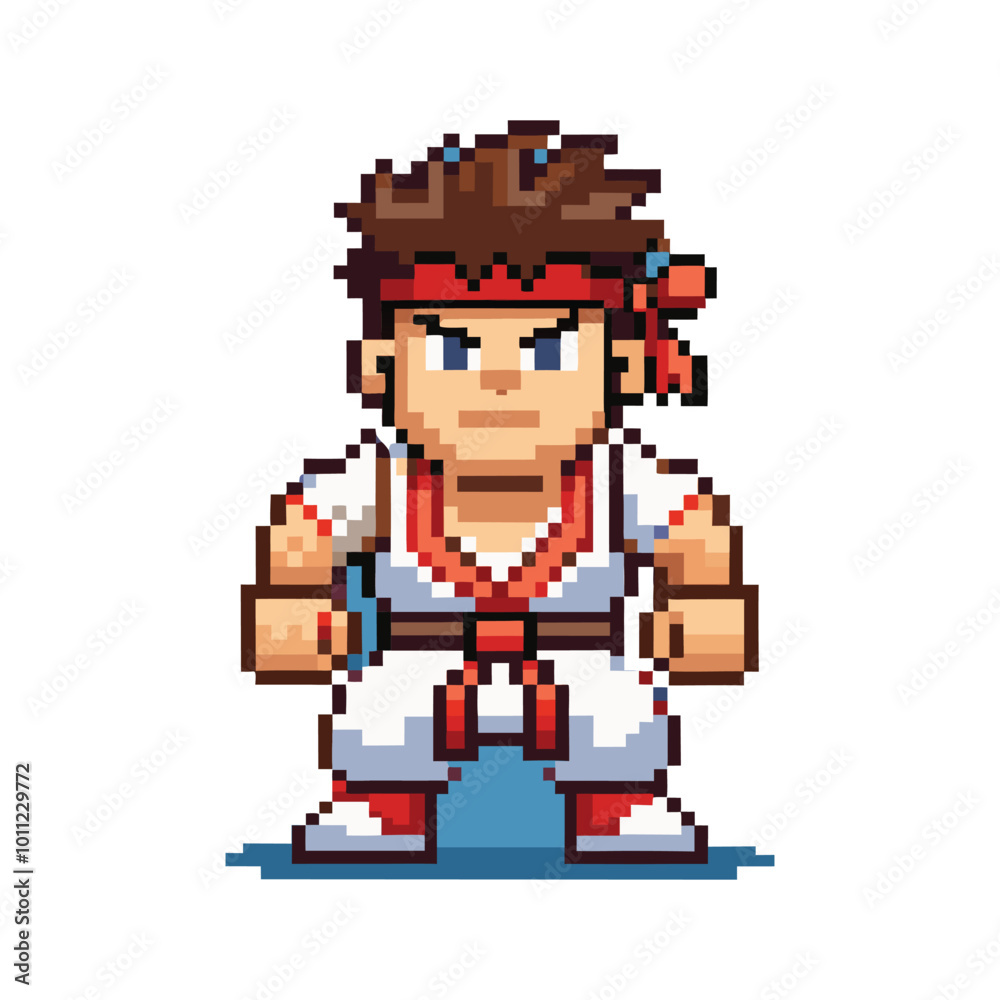 Fototapeta premium Iconic Character Designs for Modern Gaming and Retro Nostalgia