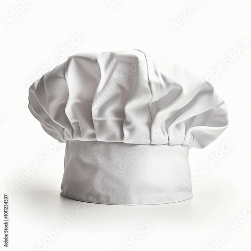 white toque chef hat on a white background. cut-out, clipping path, png. MZ