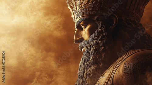 gilgamesh - Sumerian demigod of mesopotamia photo