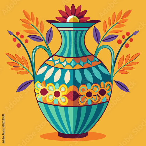 vase vector illustration 