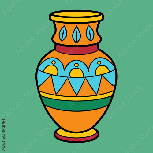 vase vector illustration 