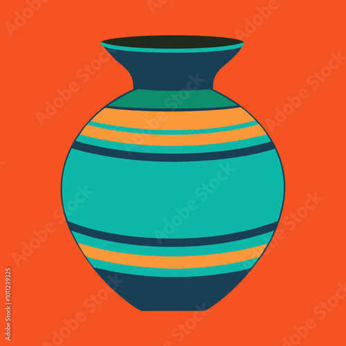 vase vector illustration 